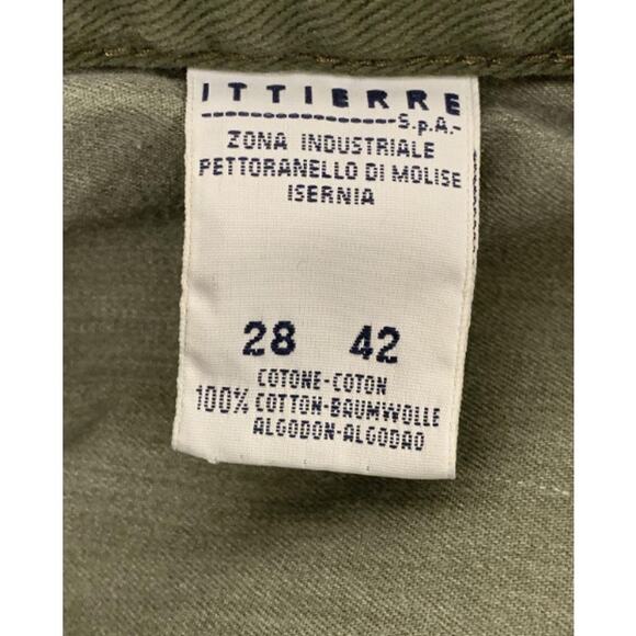 Versace Jeans Couture Green Vintage Denim - Picture 14 of 16